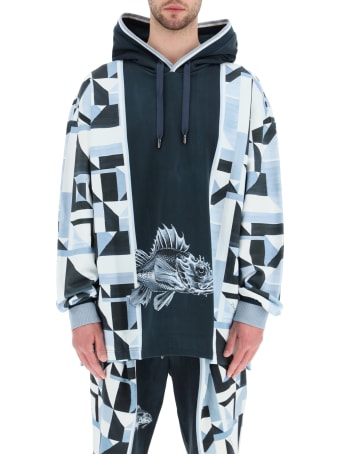 Dolce & Gabbana Majolica Print Hoodie