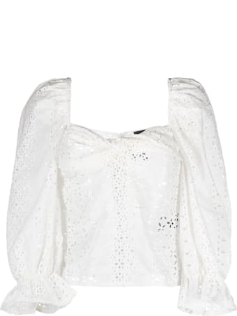 Federica Tosi White Cotton Blouse