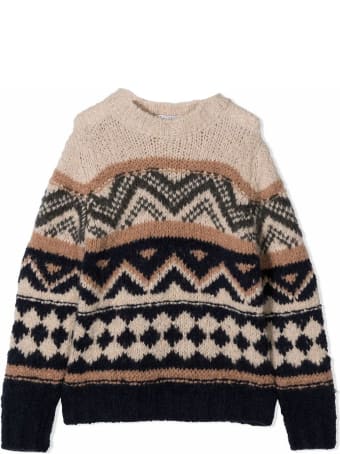 Brunello Cucinelli Brown Alpaca Blend Jumper