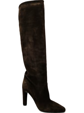 Del Carlo Roberto Del Carlo Suede Boots
