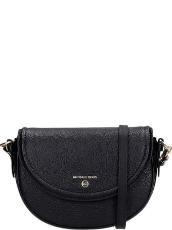 Michael Kors Shoulder Bag In Black Leather