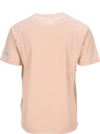 Stone Island Logo Print T-shirt