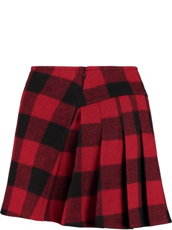 Dsquared2 Canadian Wool Mini Skirt