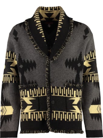 Alanui Wool And Cashmere Blend Cardigan