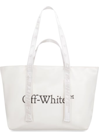 Off-White Nylon Tote Bag