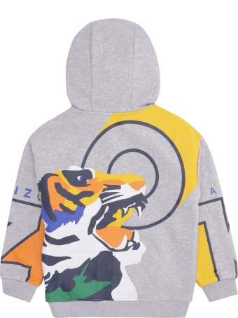 Kenzo Kids Printed Cotton Sweatshirt