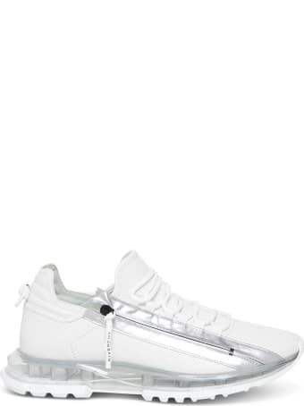 Givenchy Sneakers Spectre Leather Perforated Transparent Sole