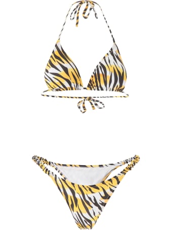 Reina Olga Tiger Print Bikini
