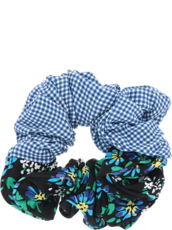 RIXO Jasper Garden Party Print Scrunchie