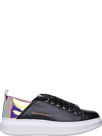 Alexander Smith London Alexander Smith Wembley Black Sneakers