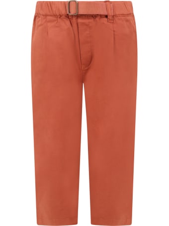 The New Society Red ''david'' Trouser For Kids