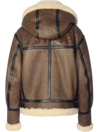 Chloé Leather Avietor Jkt