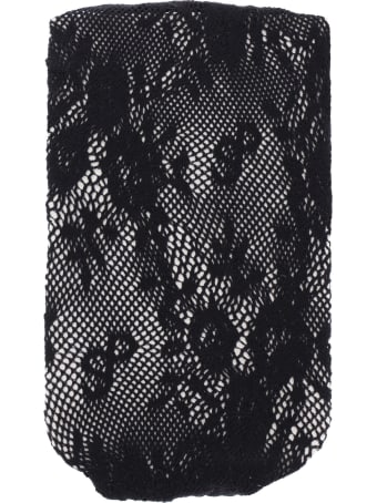 Saks Potts Lucy Stretch Lace Tights With Logo