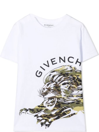 Givenchy White Cotton T-shirt
