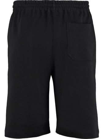 MSGM Logo Print Sweatshorts