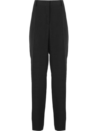 Alberta Ferretti Tailored Black Suit Trousers