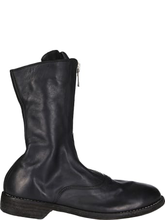 Guidi Black Horse Leather Boots