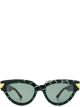 Bottega Veneta Bottega Veneta Bv1035s Green Sunglasses