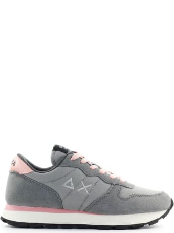 Sun 68 Sun68 Ally Solid Light Grey Sneaker