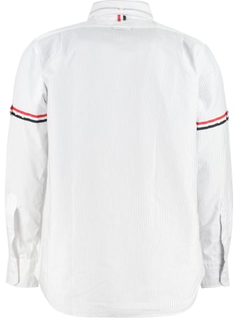 Thom Browne Button-down Collar Cotton Shirt