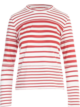 Comme des Garçons Comme des Garçons Broken Striped L/s T-shirt
