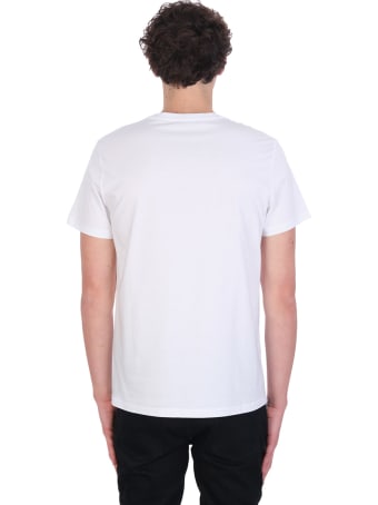 Balmain T-shirt In White Cotton