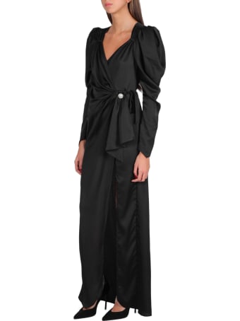 Nineminutes Puff Sleeves Long Dress