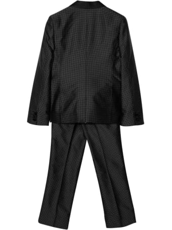 Dolce & Gabbana Two-piece Black Polka Dot Set