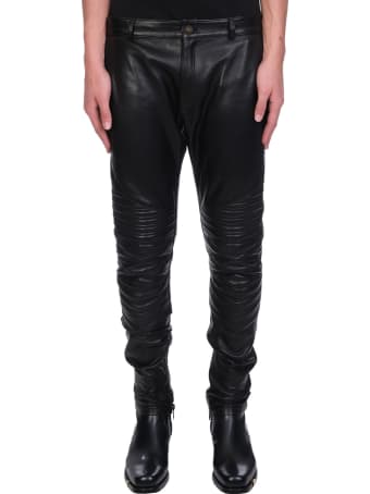 Jacob Lee Pants In Black Leather