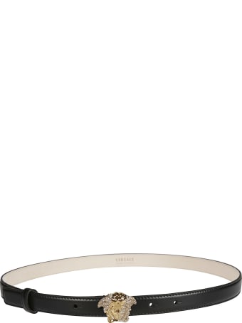 Versace Medusa Logo Buckle Belt