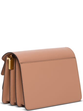 Marni Trunk Bag Leather Crossbody Bag