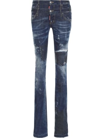 Dsquared2 Worn-out Details Jeans