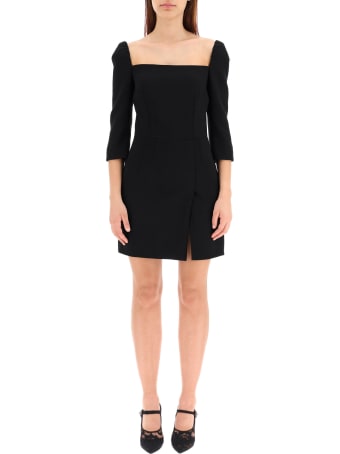 Dolce & Gabbana Wool Crepe Mini Dress