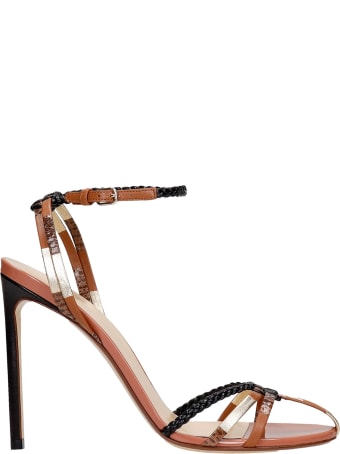 Francesco Russo Sandals In Leather Color Leather