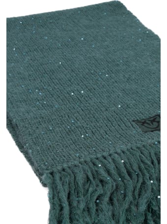 Pinko Fringed Scarf Tramonto