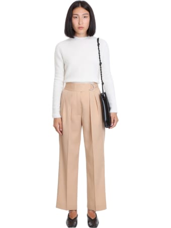 Jil Sander Knitwear In White Wool