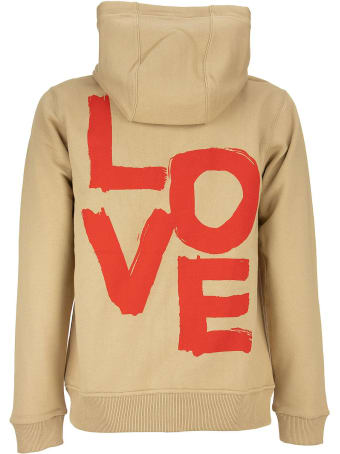 Burberry Daley - Love Print Cotton Hooded Top