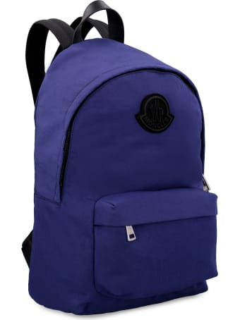 Moncler Pierrick Leather Details Nylon Backpack