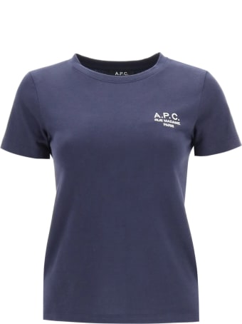 A.P.C. Denise T-shirt With Logo Embroidery