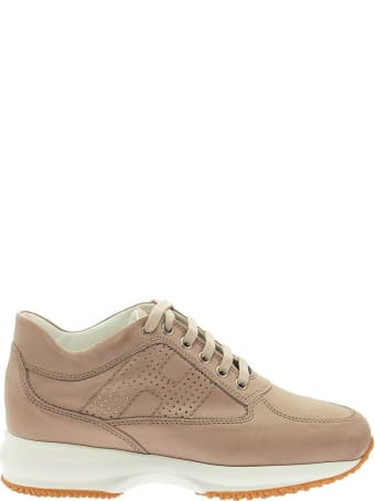Hogan Interactive In Leather With Perforated Hogan Monogram