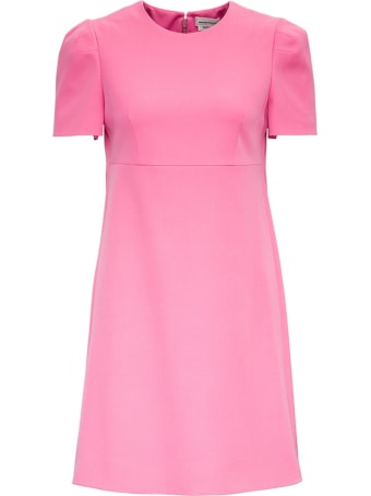 Alexander McQueen Flared Wool Dress