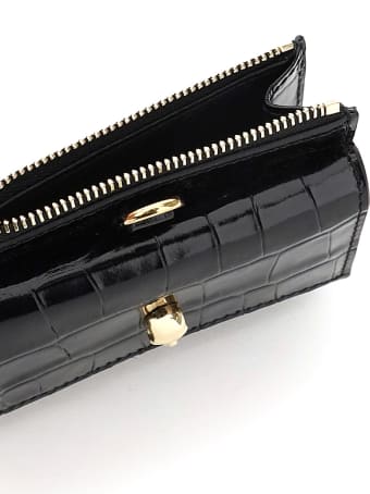 Alexander McQueen Skull Necklace Card Holder Pouch