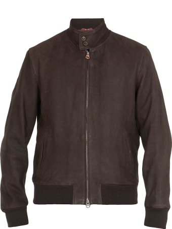 Stewart Brushed Leather Jacket