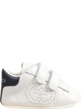 Gucci White Sneakers For Babykids