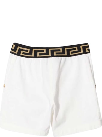 Young Versace White Shorts