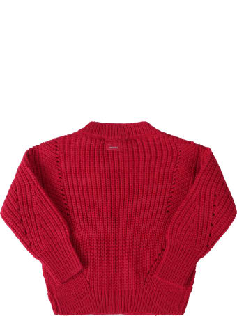 Catimini Fuchsia Sweater For Girl