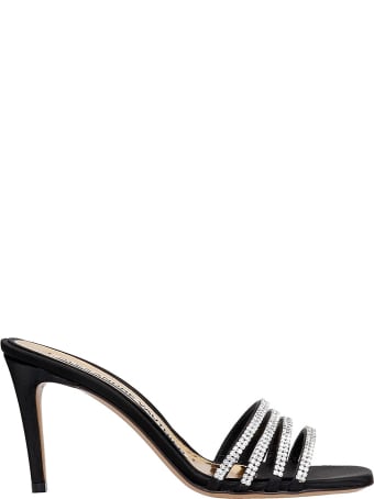 Alexandre Vauthier Sandals In Black Suede