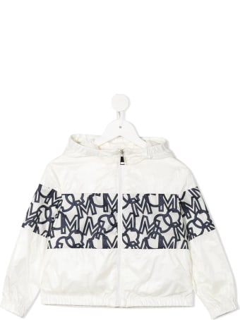 Moncler Kid White Vilna Jacket