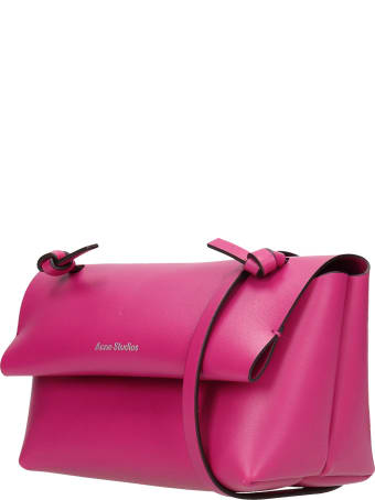 Acne Studios Alexandria Larg Hand Bag In Fuxia Leather