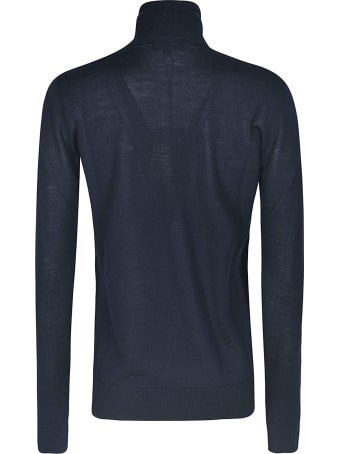 Emporio Armani Turtleneck Plain Pullover